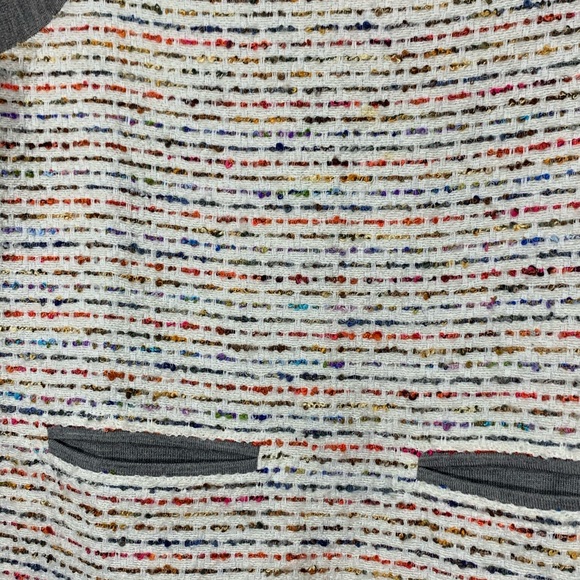 J. Crew Tweed Front Merino Wool sweater XXS - Picture 2 of 7